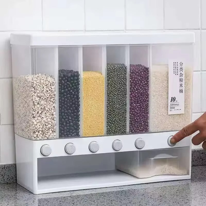 Multi Section Grain Dispenser