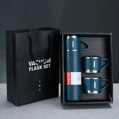 Premium Vacuum Flask Gift Set
