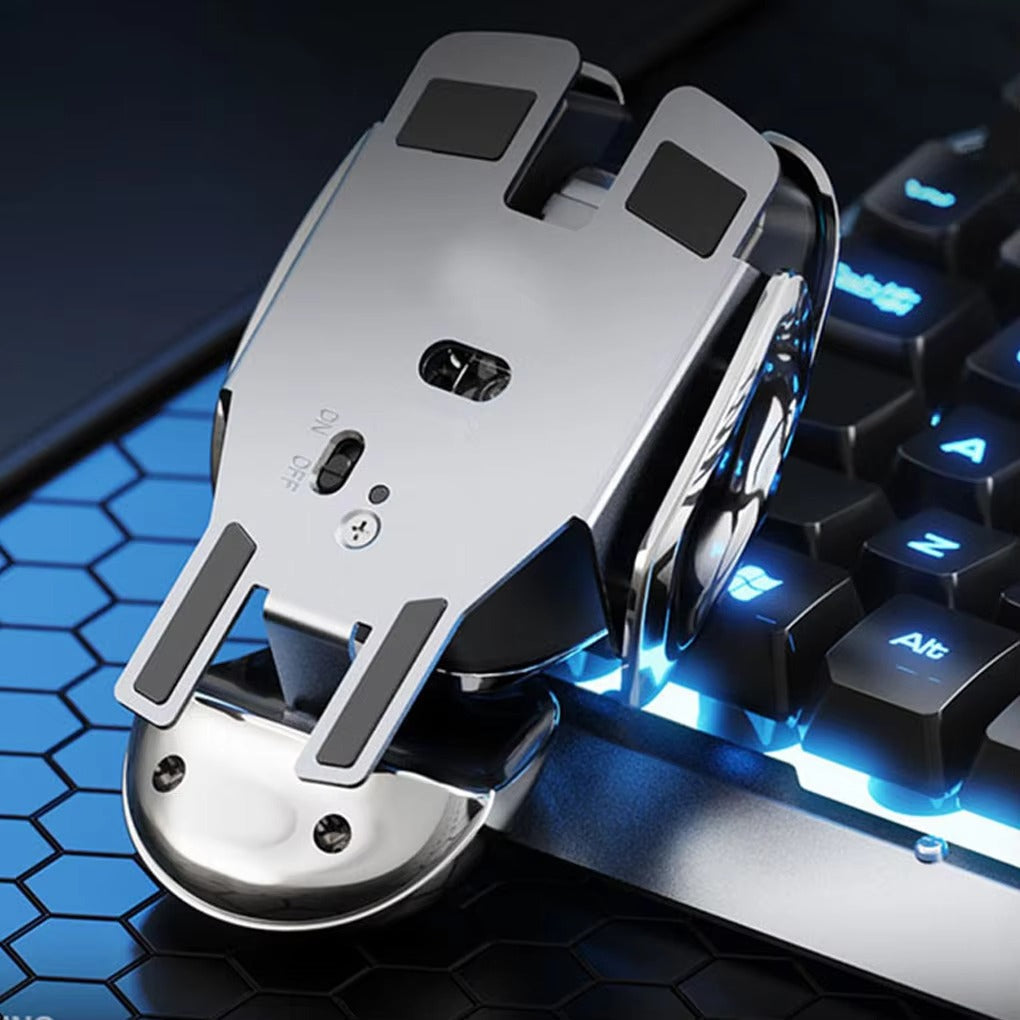 HOCO Wireless Mouse – Silent Click USB Mini Wireless Mouse for Laptop & PC